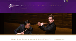 Desktop Screenshot of flute-academy.com